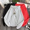 2026 Avocado Green Velvet Hoodie for Women - Korean Style, Trendy & Loose Fit, Plus Size for Spring/Autumn.
