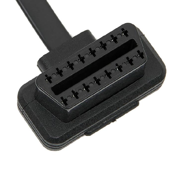Car Diagnostic Extender Cord Adapter OBD OBDII OBD2 Male To Female 16 Pin Socket