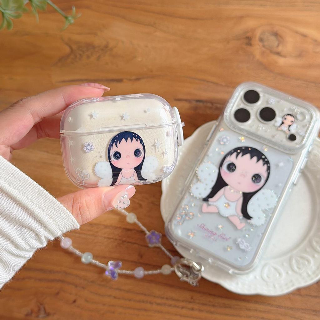 Transparent Angel Xiaoyu Air pods pro1 earphone case pro/pro1 cartoon new new 1st generation