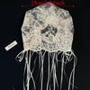 Vintage Bridal Headband French Lace Bridal Headpiece Elegant Bridal Veil  Bridal Event