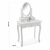 Versa Dressing Table Mirror MDF Wood (40 X 129.5 X 70 Cm)