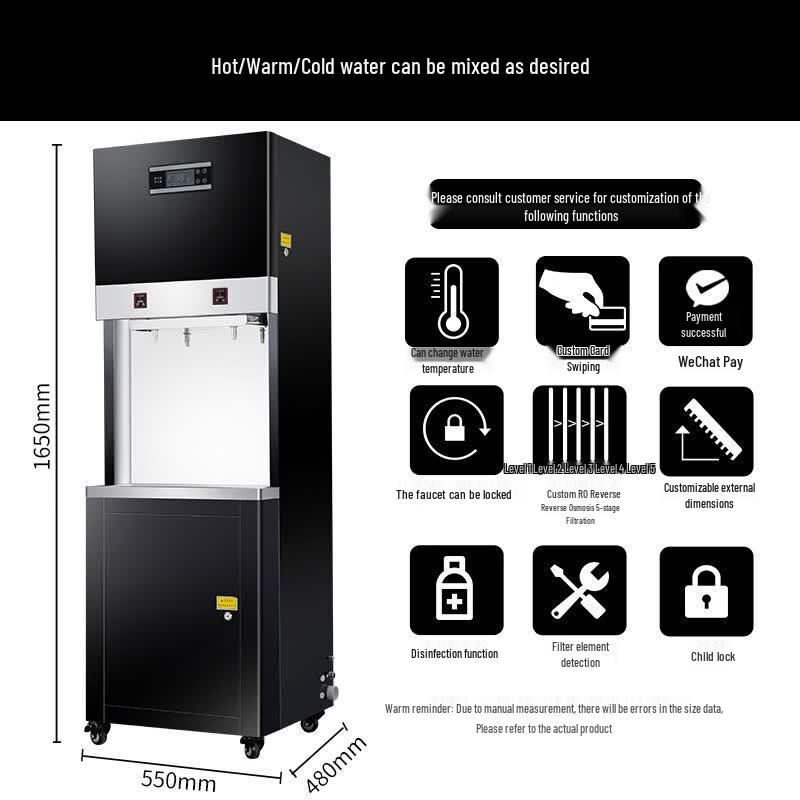 Zhili Shi Commercial 30L Direct Drinking Hot & Cold Water Dispenser