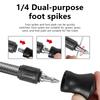 3Pcs 1/4inch Tripod Rubber Foot Antislip Screws Monopod Foot Pad Feet Mount Rubber Spikes Tripod Feet Mat Photography