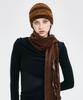 Kimjisu Ribbon Tied Beanie _ Brown