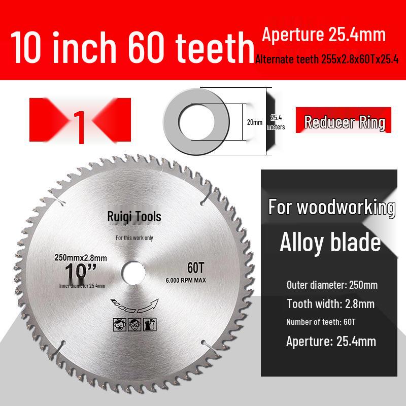 Woodworking Circular Saw Blade - 4 to 10 Inch for Angle Grinder & Hand Grinder