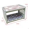 Bed House, with Sleeping Mat Bunny Hideout Hut, Winter Warm Pet Shelter for Cage Accessories Hamster
