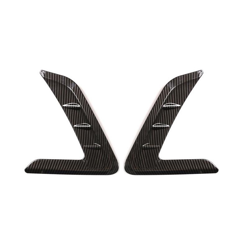 2pcs Car Accessories Side Air Flow Fender Decoration Stickers Outlet Vent Wing Grille Trim For BMW 3 Series G20