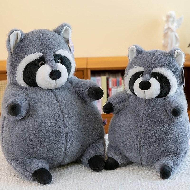 Toys Raccoon Plush Dolls Room Decoration Ornaments Children Festivals Gifts