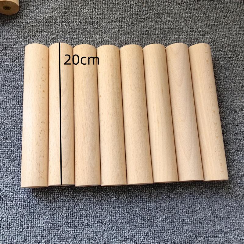 Children's Natural Wood Multi-Layer Storage Rack for Toys and Kindergarten Rooms