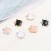 10 Piece Cute Charms Cat Animal Enamel Zinc Based Alloy Pendants DIY Making Earrings Necklace Women Jewelry 15mm x 13mm