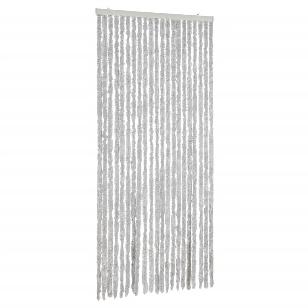 Fly Screen Curtain Grey 90x220 Cm Chenille
