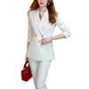 Formal Jacket and Pants Suitable for Entrance Graduation Ceremony [ByFshow] Women's Suit, Pantsuit, Suit, Set, Washable, Commuting, Ceremony,