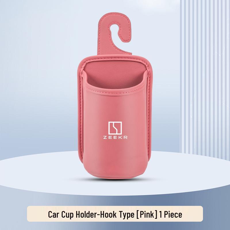 

Zeekr 001 FR Car Cup Holder & GT Seat Back Storage Box with MIX Door Side Drink Holder No Badge [Clean Edition]