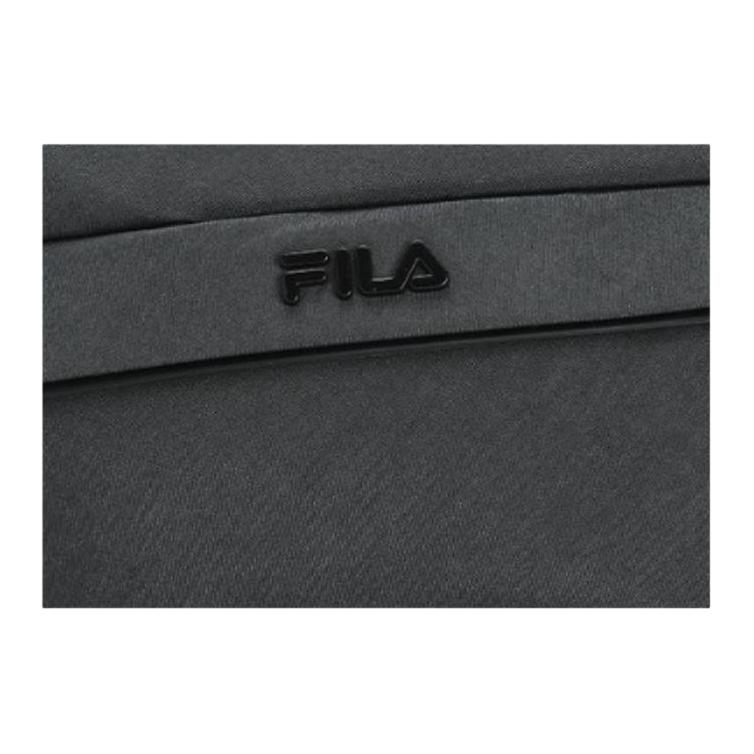 New FILA Fabric One Shoulder Crossbody Fanny Pack Extra Small Men's Dark Gray F13M443105FCC