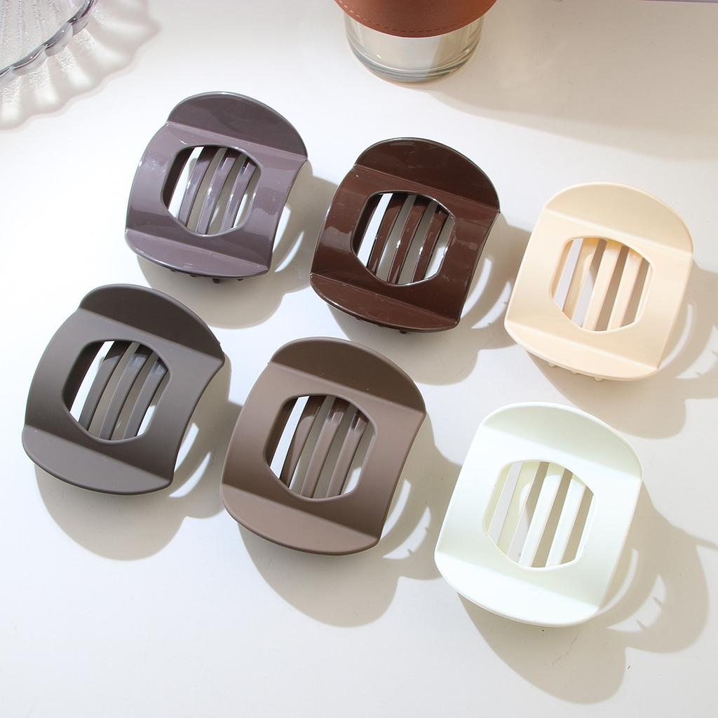 New Flat Hairpin for Women's Back of Head Bun Hair Clip Fashionable Duckbill Hairpin