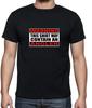 MAY CONTAIN AN ANGLER - FUNNY FISHING SLOGAN Mens T-Shirt GIFT IDEA