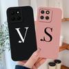 For Honor X8 X8A X8B X8C Case Simple Heart Letters Full Protection Phone Cases For Honor X 8 5G Soft Liquid Silicone Back Covers