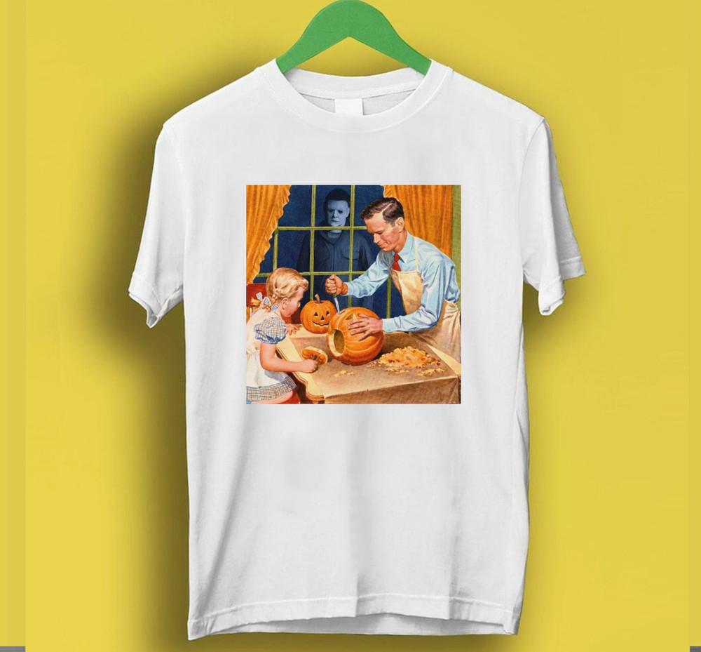 Vintage Halloween Shirt, Michael Myers Jason Tee, Horror Movie Unisex Shirt