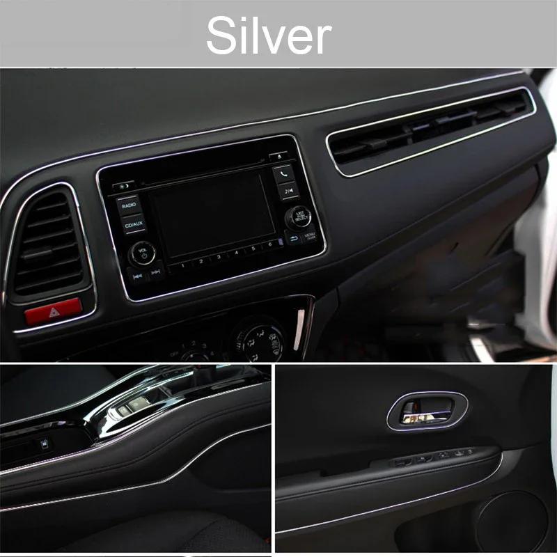 5 Meter Car Moulding Decoration Flexible Strips Interior Auto Moldings Car Cover Trim Dashboard Door Edge Car-styling Universal