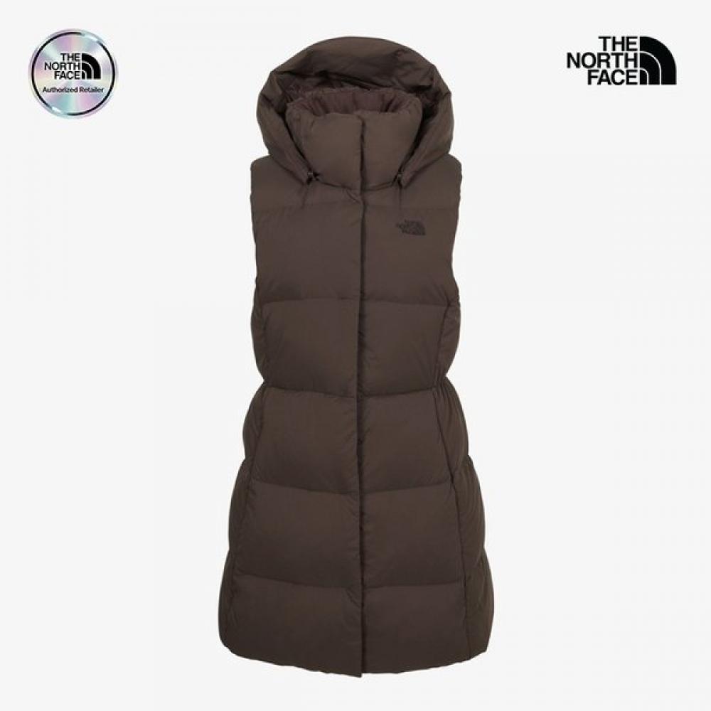 The North Face Women Cloud Down Vest Brn Nv1dr90c 100
