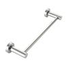 Stainless Steel Stainless Steel Double Towel Bar Wall Mounted Towel Rack Shelf Brushed Bathroom Towel Holder Accessories