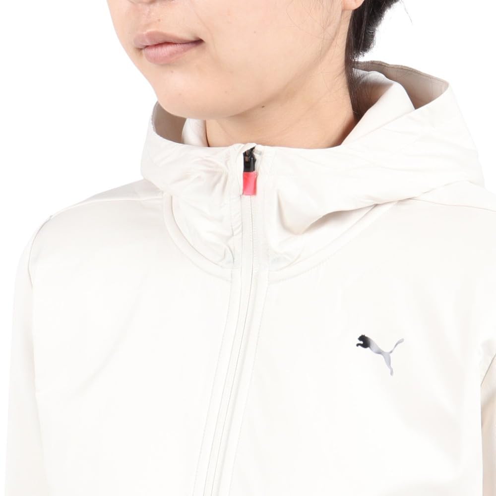 Puma Training Hoodie 524384 by Kana 2023 Alpine Snow Size S Jacket, Breathable, Windproof, Moisture-Wicking, Quick-Drying, Outerwear, (Worn Muramoto),