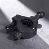 Easy Installation Universal Base for Mobile Device Holders with 17mm Ball Head 360 Rotating for 0.6''-1'' Round Tube