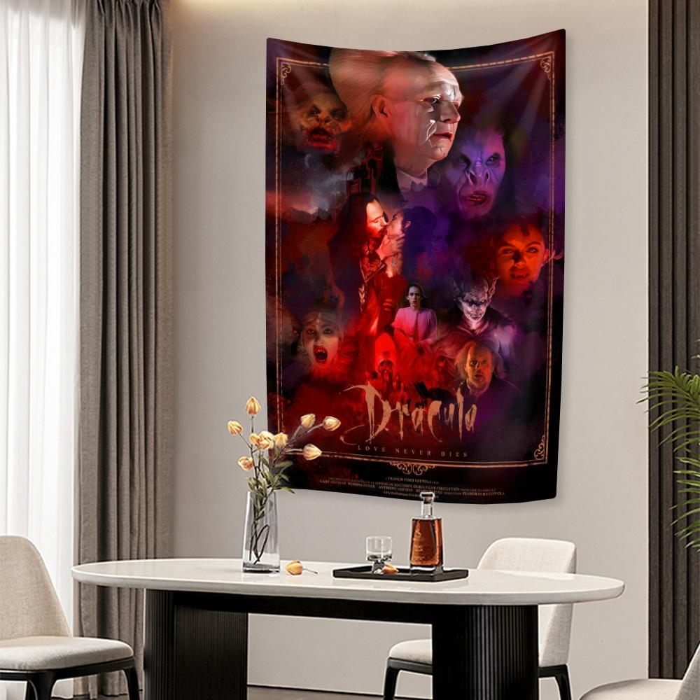 Classic Love Movie Tapestry Dracula 1992 Wall Hanging Home Decoration Bedroom Or Dormitory Background Cloth Travel Blanket