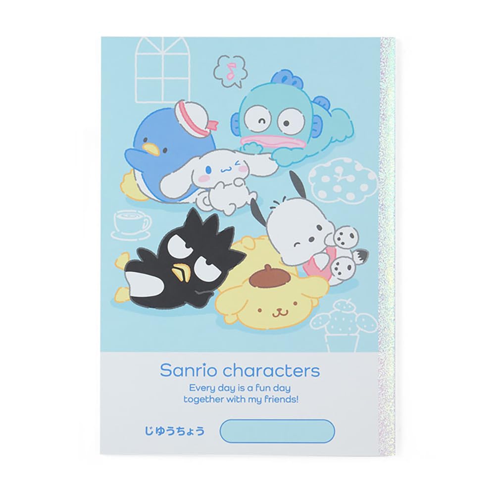 Sanrio Sanrio Characters x x Study 484814 Notebook, 17.8 0.3 25.2 cm, Kids' Stationery, Characters,