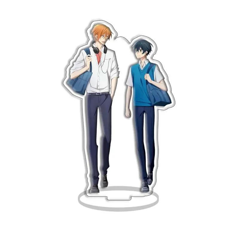 Anime Sasaki and Miyano Acrylic Stand Model Figure Cosplay Standing Plate Desktop Display Toy Fans Collection Gift