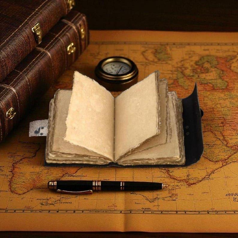 Book Of Shadows, Leather Grimoire, Leather Journal, Magic Book, Celtic Journal The Morrigan, Leather Book Travel Notebook, Christmas Gift