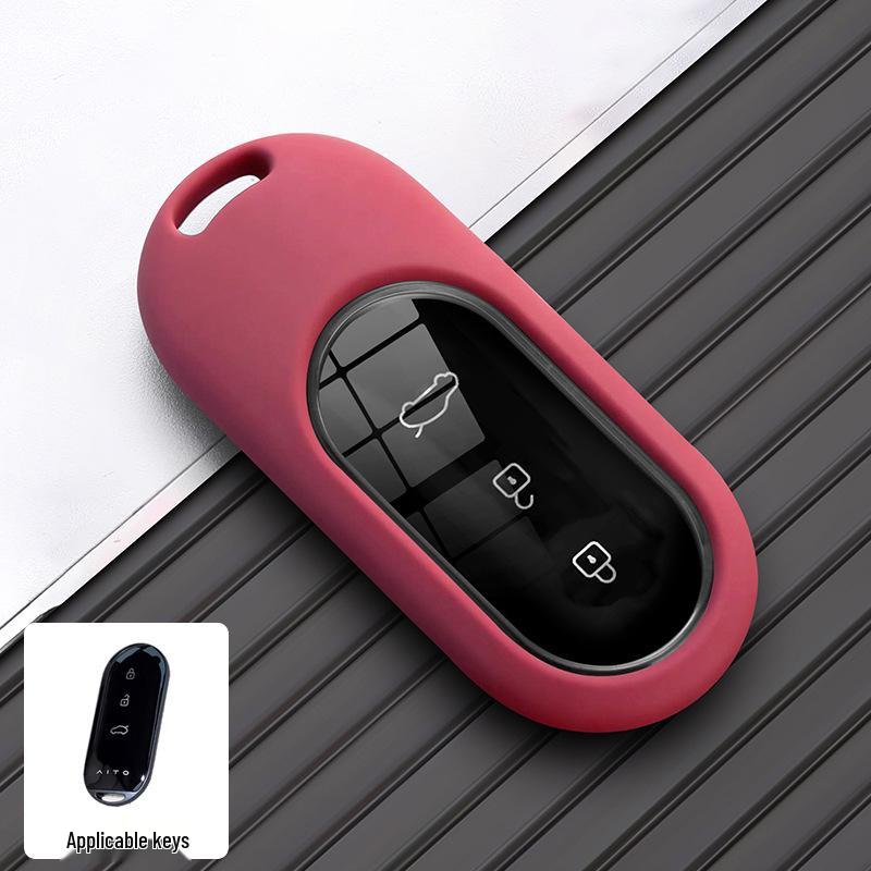 AITO M7/M8/M9/M5 2025-26 Car Key Shell Buckle - Full Coverage, High-End Design