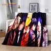 Coperta morbida in peluche, coperta in flanella, coperta da divano per soggiorno, camera da letto, letto, divano, copertura per picnic, per bambini, di Hitman Reborn