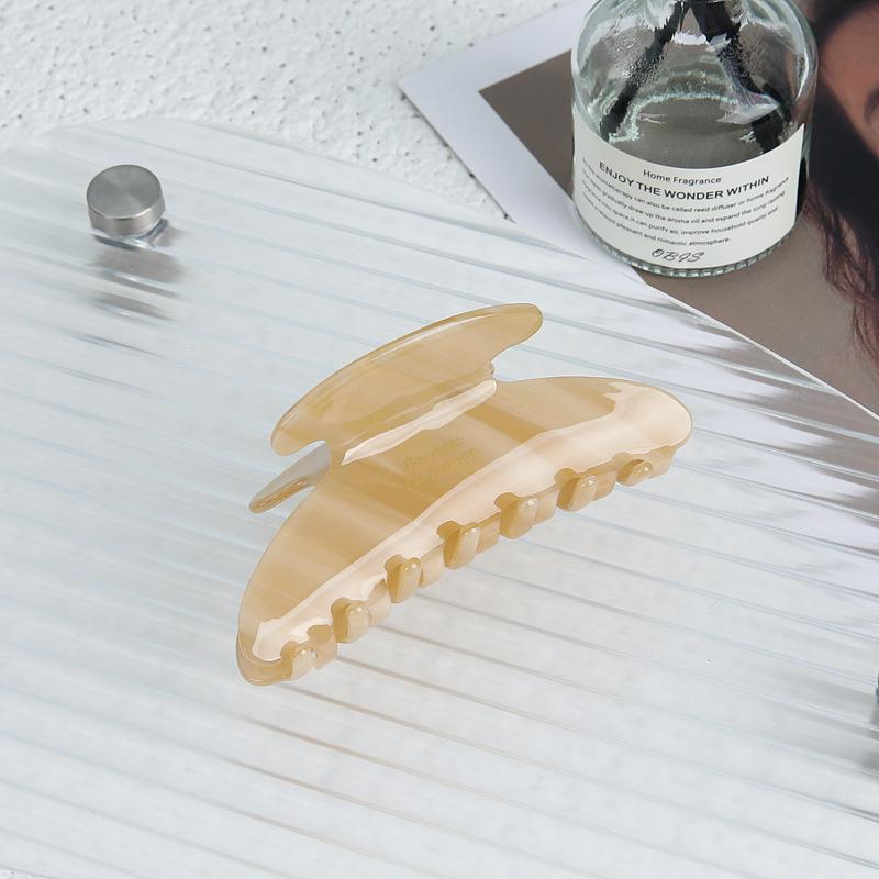 Elegant Acetate hair Claw Large Size Charm Shark hair Clip Women Hair Accessories All-Match Style Headwear