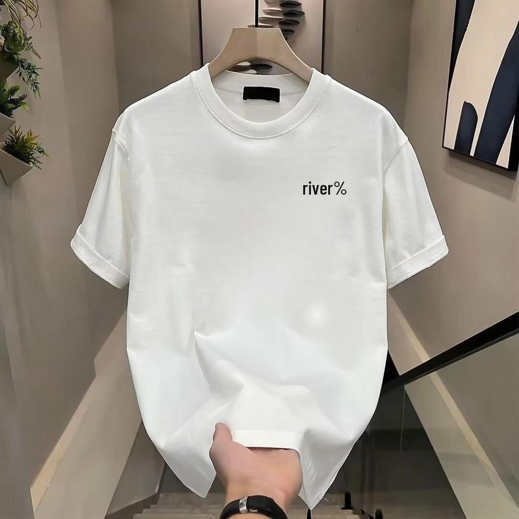 Low Battery 1% T-Shirt, Short Sleeve, Battery Full Signal Design, Pure Cotton, Couple Style, 2024 Collection, Large Size for Men