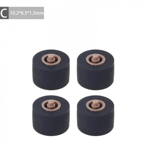 4PC/Set Tape Recorder Pinch Roller for Sony Akai Pioneer Cassette Pulley Player