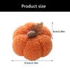 Halloween Party Decorations Nordic Pumpkin Figurine Sculptures Ornament for Indoor Outdoor Yard Lawns Holiday Decors