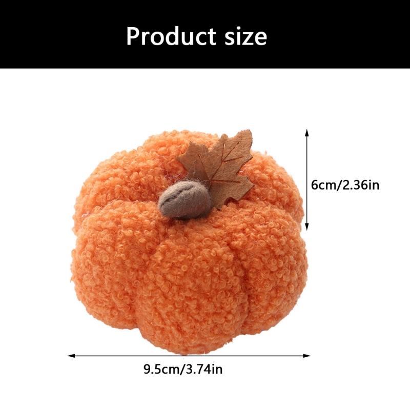 Halloween Party Decorations Nordic Pumpkin Figurine Sculptures Ornament for Indoor Outdoor Yard Lawns Holiday Decors