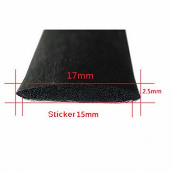 5m Seal Strip Trim For Car Front Rear Windshield Sunroof Weatherstrip Rubber