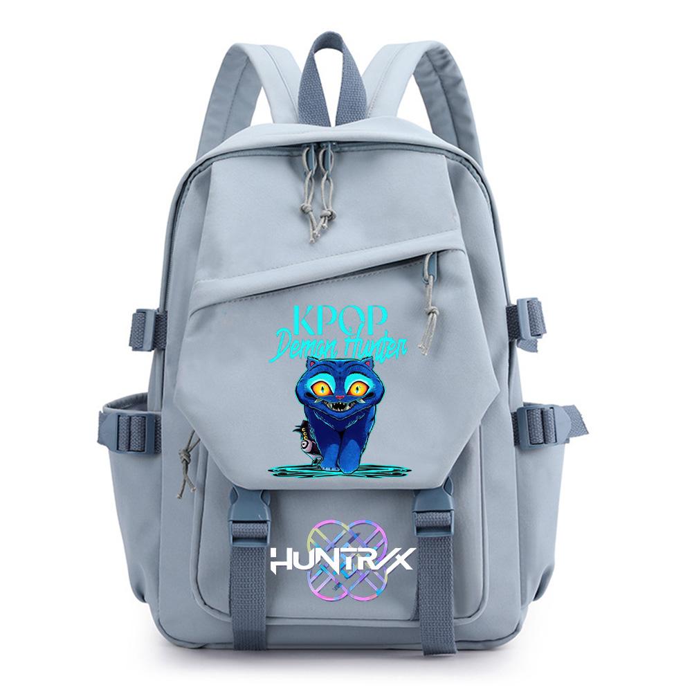 Anime K-Pop Printed Waterproof Backpack for Teen Boy Gril Schoolbag Children Student Women Large Capacity Travel Bag Kid Gift Mochila