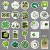 50 Four-Leaf Clover Graffiti Stickers for Laptop & Tablet Decoration