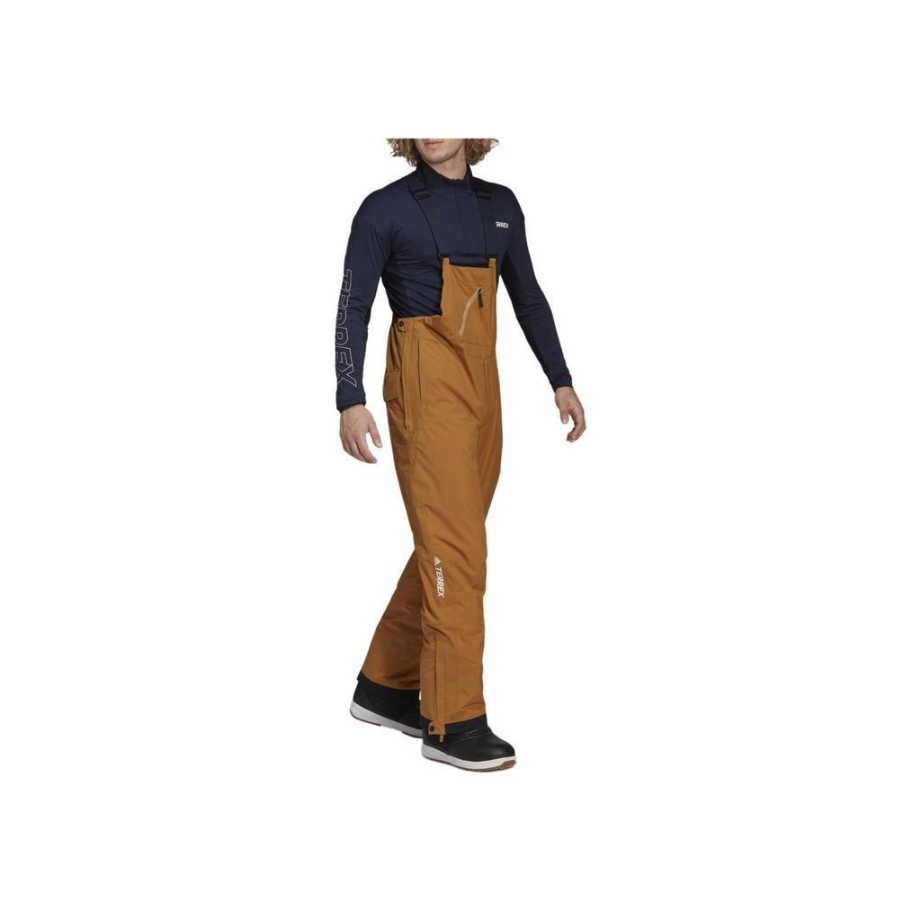 Adidas Outdoor Zip Pocket Sports Overalls Men Overalls Light-Brown GT2813