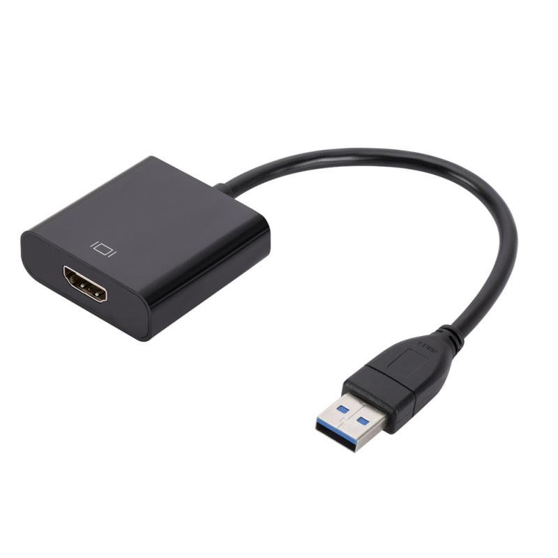 1080p 60 Hz, fără unitate, compatibil USB 3.0 la Hdmi, adaptor audio-video, convertor, compatibil pentru