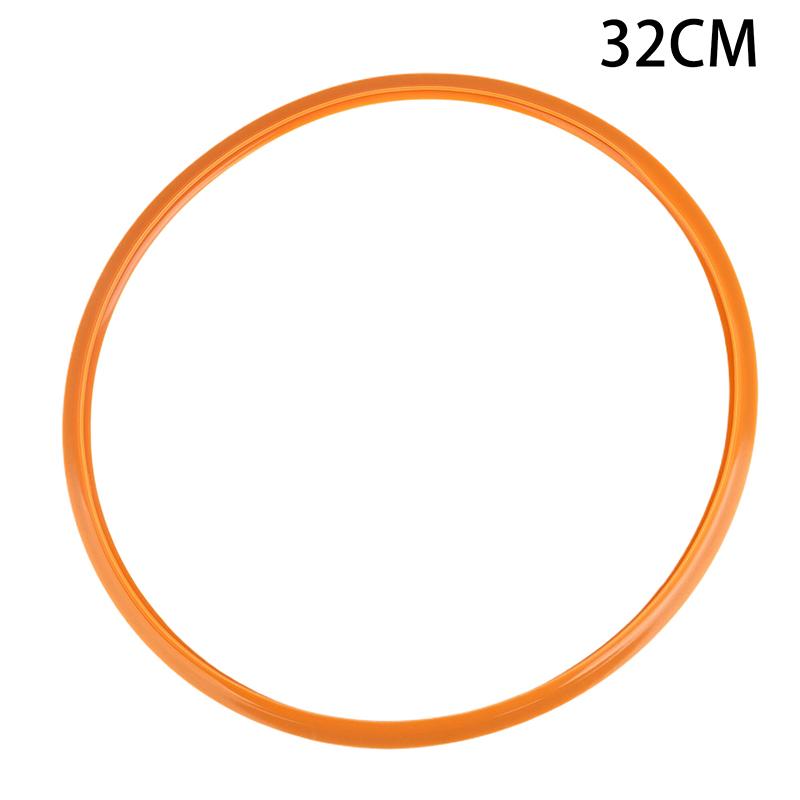 Silicone Rubber Gasket Sealing Ring High Temperature Resistant For Aluminum Pressure Cooker 18/20/22/24/26/28/30/32/34/36Cm
