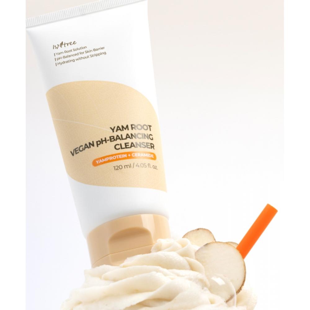 Isntree Yam Cleansing Milk Balm 100ml + Mildly Acidic Foam 120ml Gift Onion Gel Cream 20ml