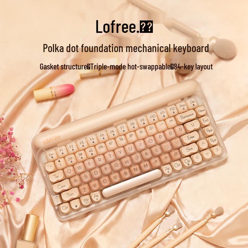 

Lofree 84-Key Foundation Tri-Mode Hot-Swappable Mechanical Keyboard