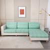 2 Colors Elastic Sofa Seat Cushion Covers for Living Room Sofa Cover Geometric Couch Cover L Shaped Chaise Longue Sofa Slipcover