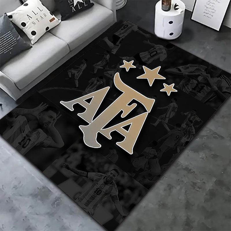 Argentina National Football Team Carpet Rug for Living Room Bedroom Home Sofa Decoration,Kids play Non-slip Floor Mat