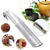 Stainless Steel Pipe Hanging Tea Maker Tea Separating Funnel High-quality Black Teas Filter Kitchen Teas Set Gadget Wholesale