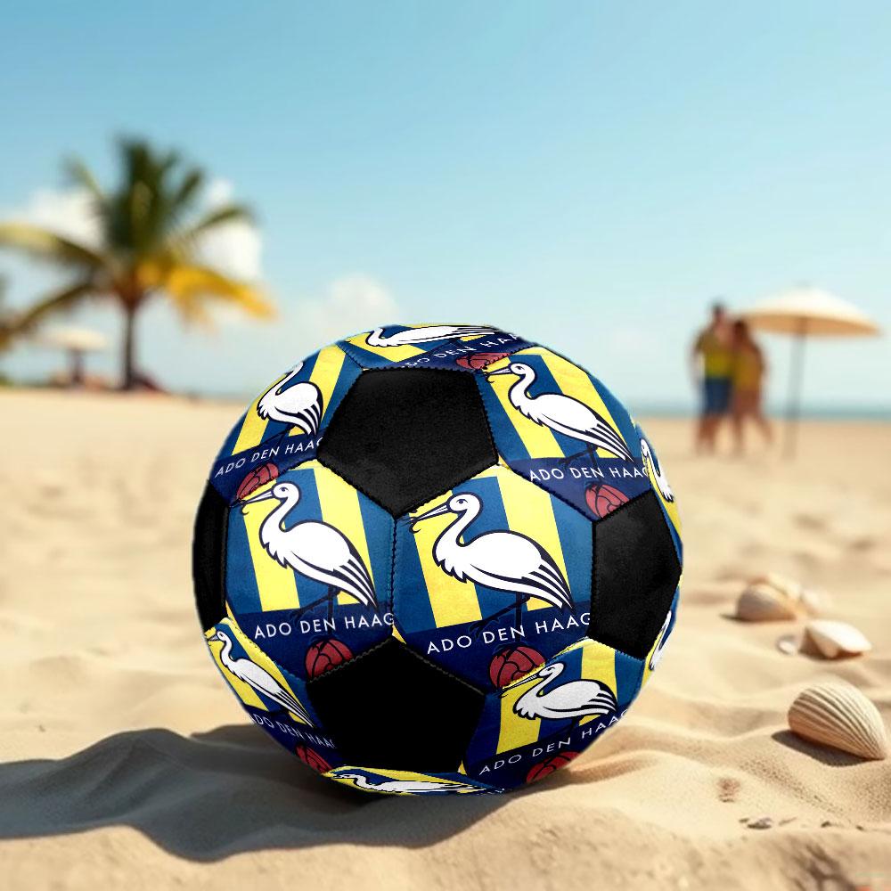 1 Stück ADO Den Haag Fußball Größe 5 Hallenfußball Mode Bunt Hinterhofspiel - Großartig für Sportfans Geschenk HE3